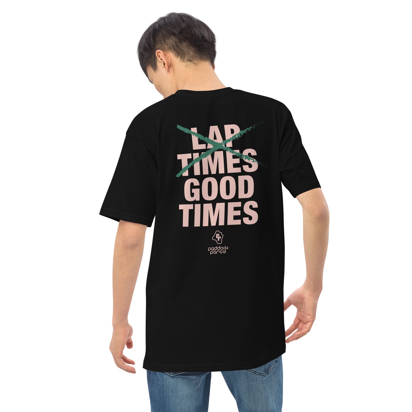 X Lap Times Heavyweight Tee