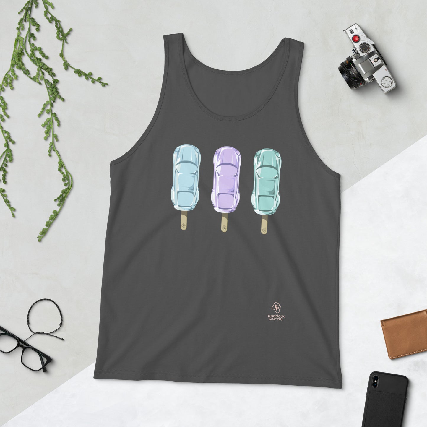 Porschicles Mens Tank