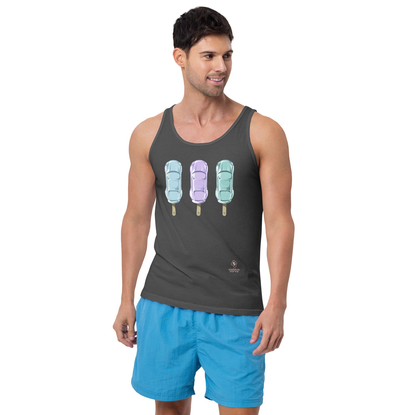 Porschicles Mens Tank