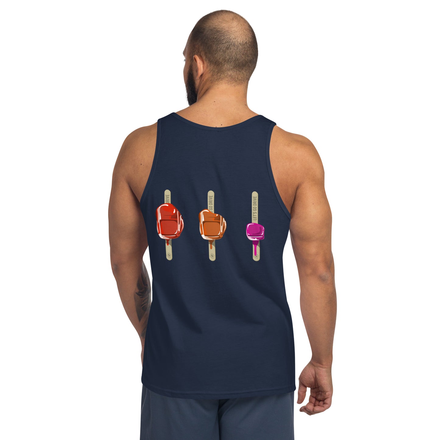 Porschicles Mens Tank