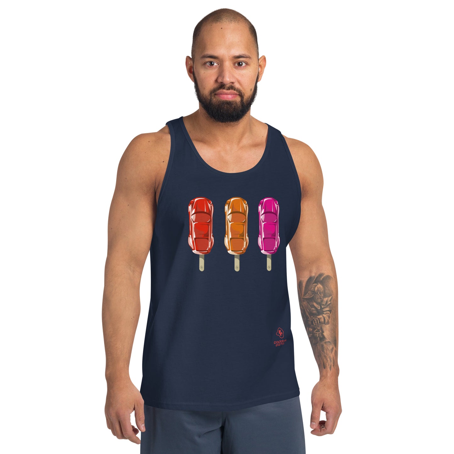 Porschicles Mens Tank