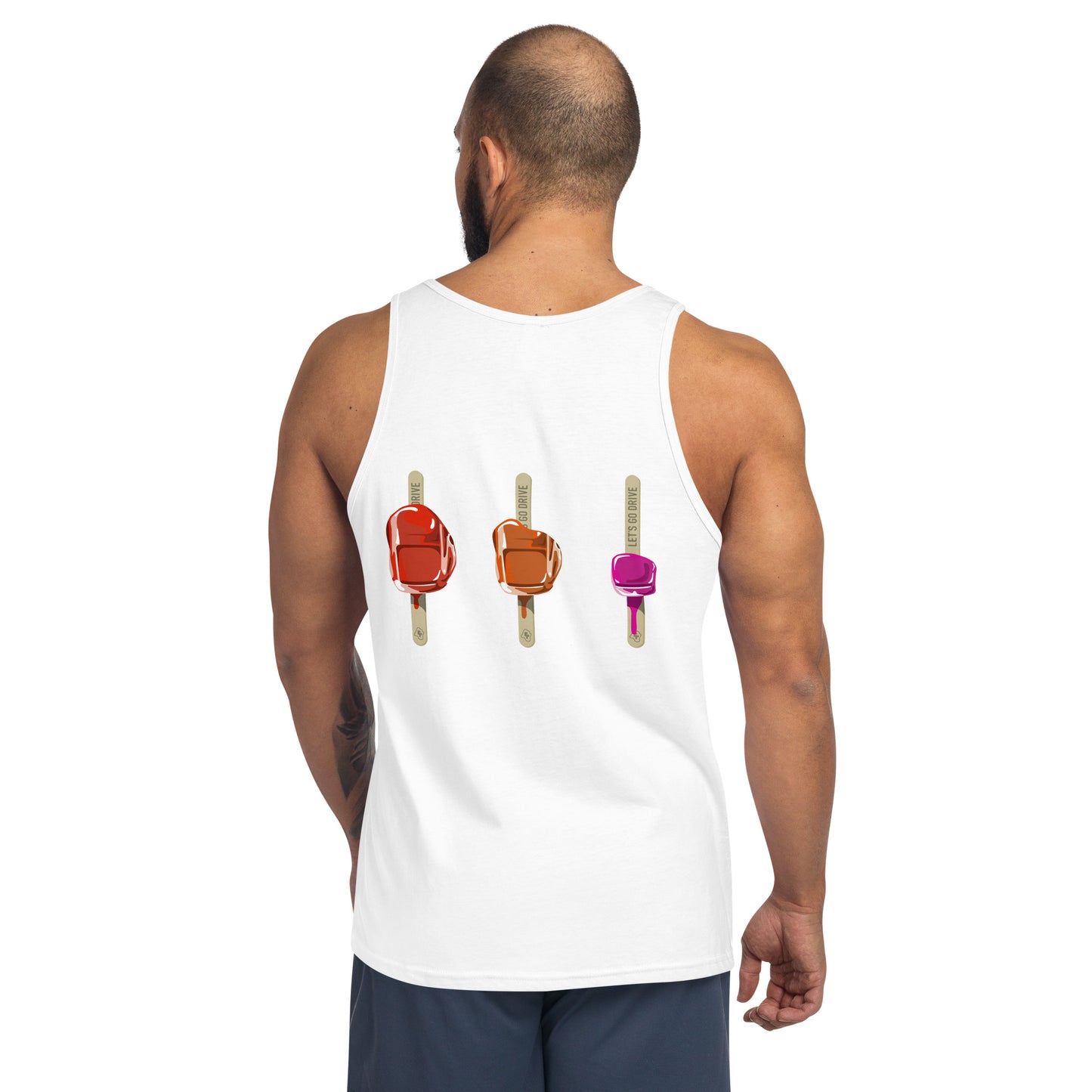 Porschicles Mens Tank