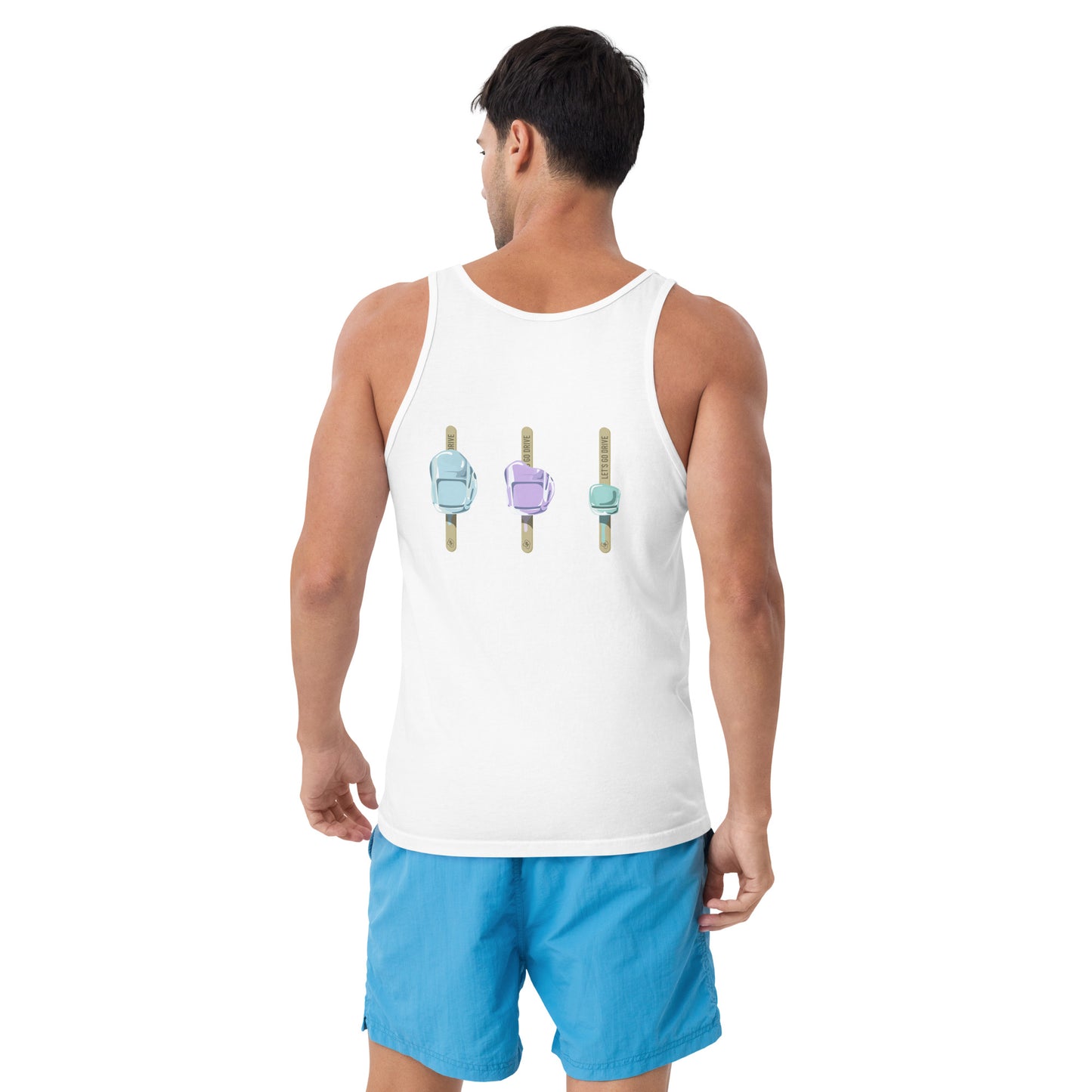 Porschicles Mens Tank