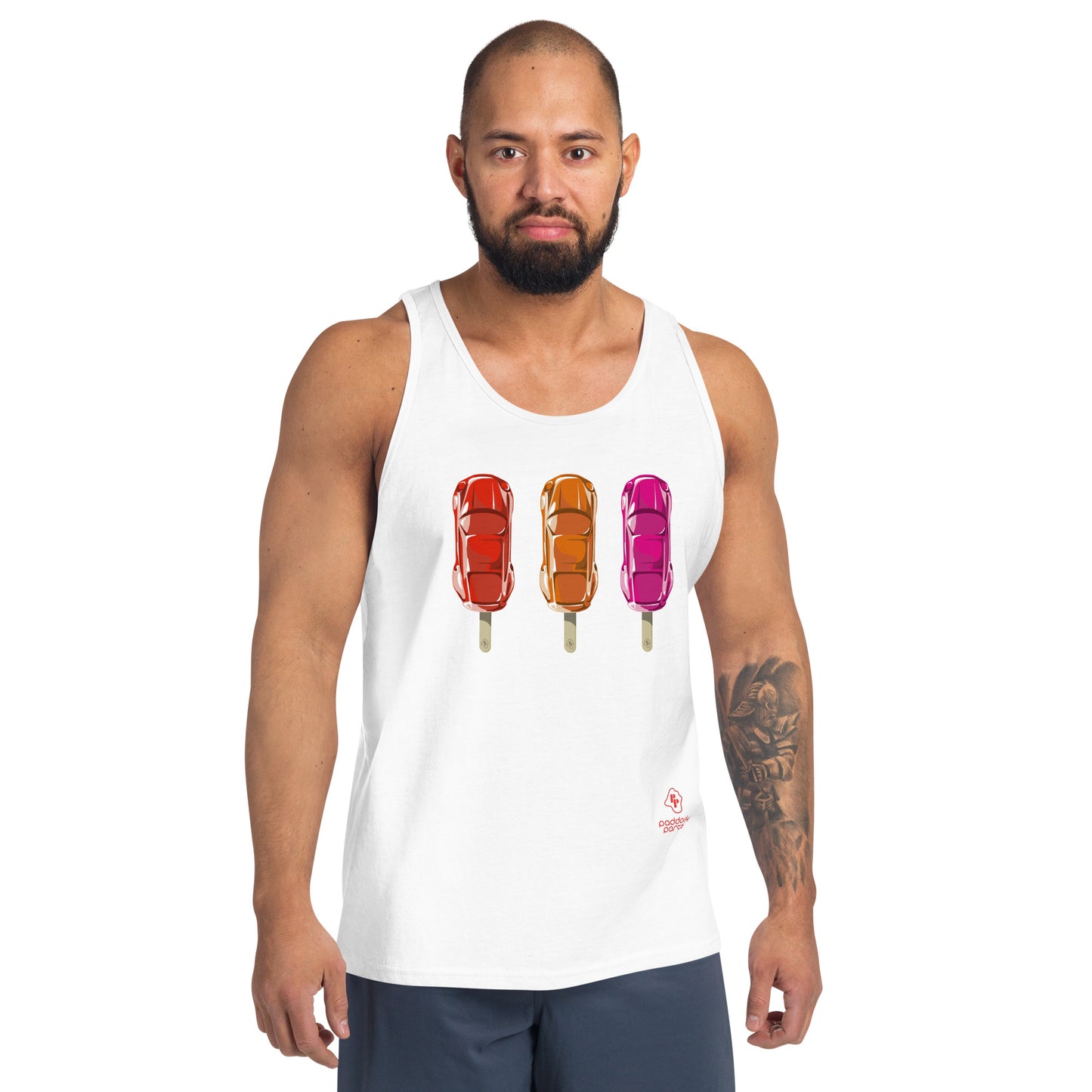 Porschicles Mens Tank