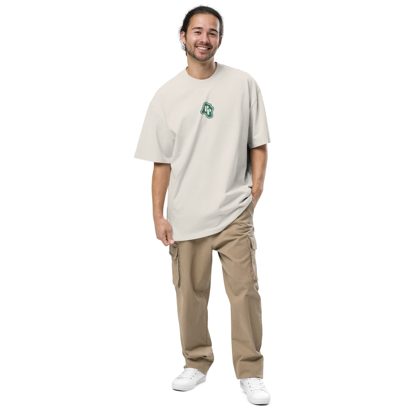 Good Times Oversized Faded Tee