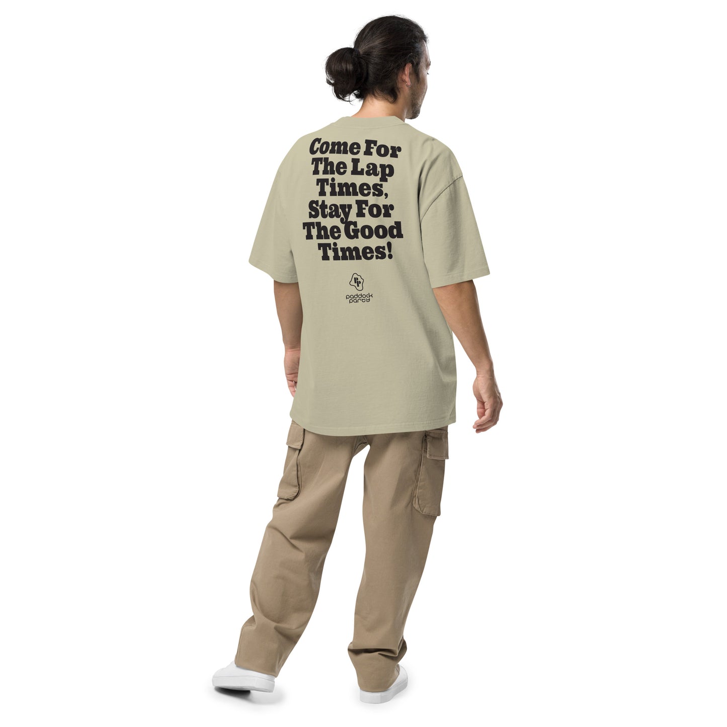 Good Times Oversized Faded Tee