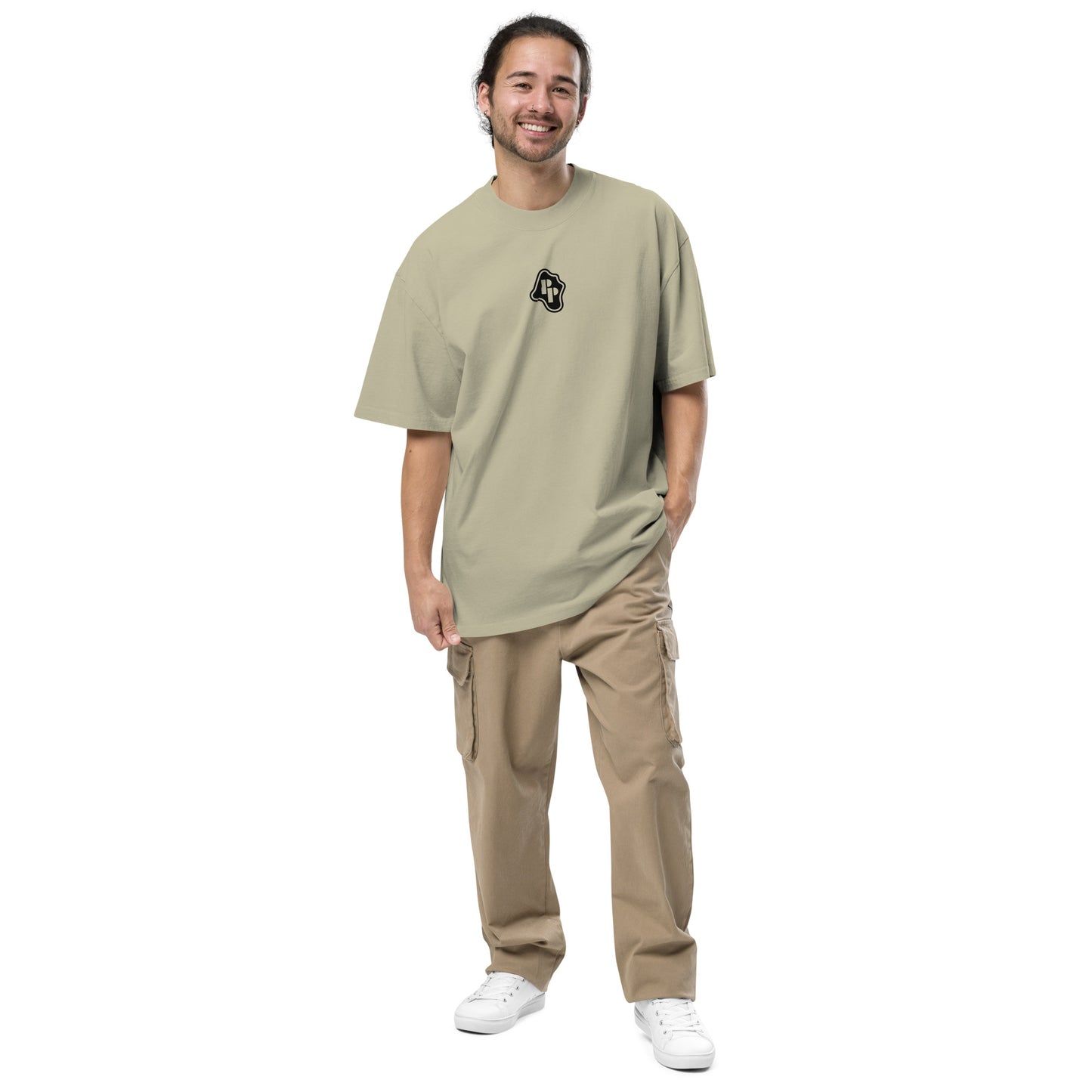 Good Times Oversized Faded Tee