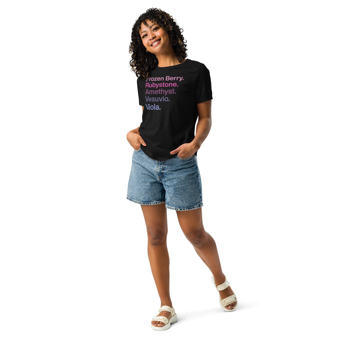 PTS Women's Purples Relaxed Tee