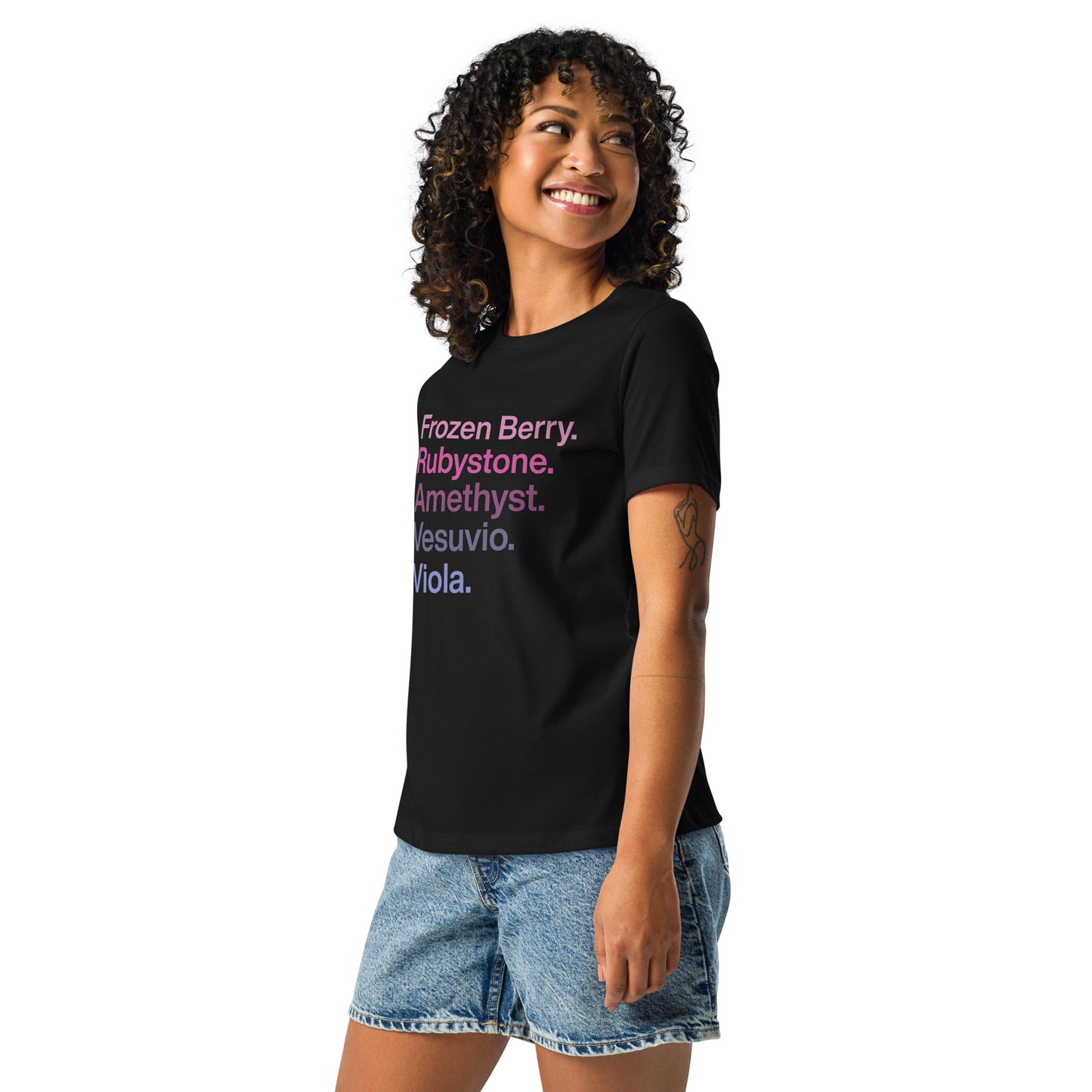 PTS Women's Purples Relaxed Tee