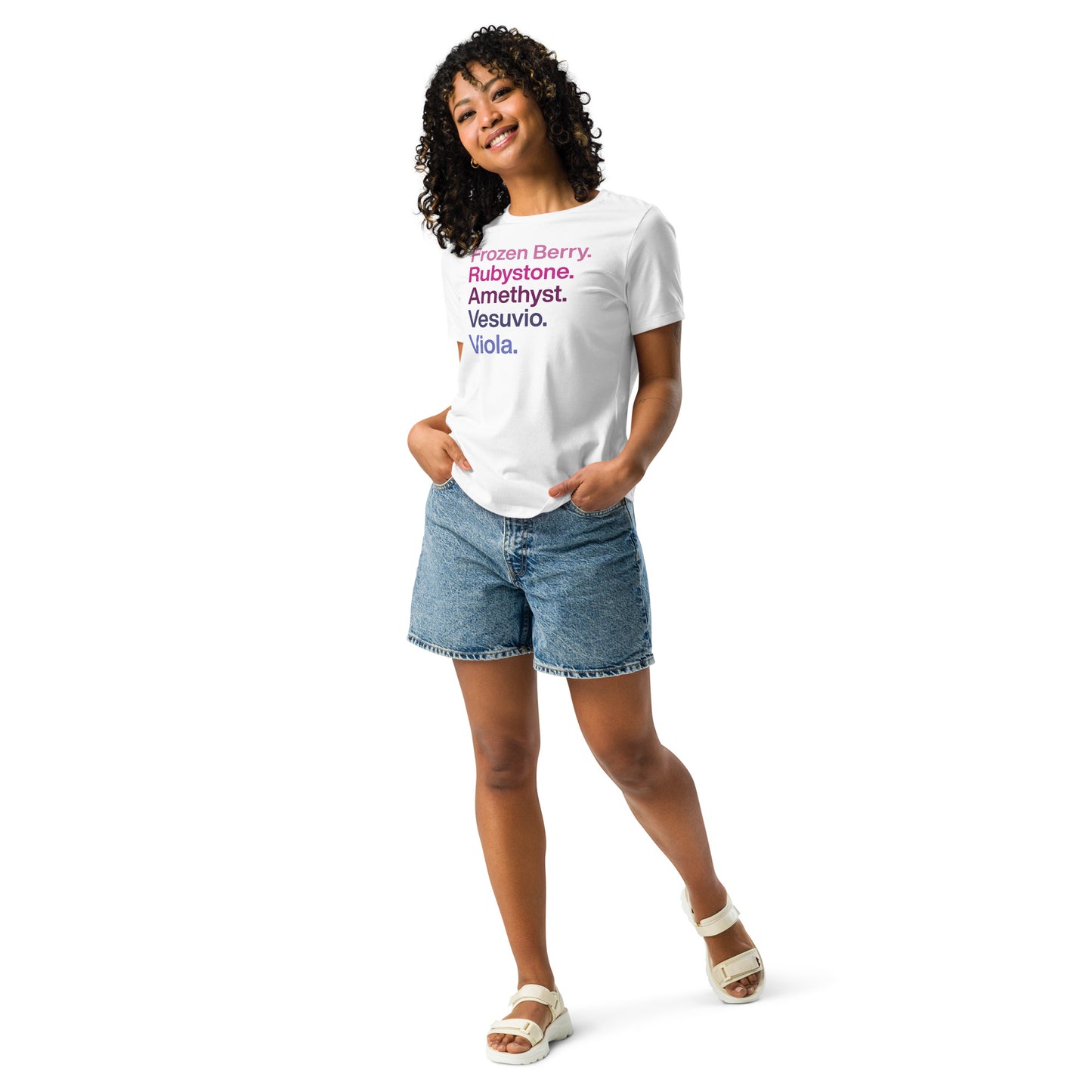 PTS Women's Purples Relaxed Tee